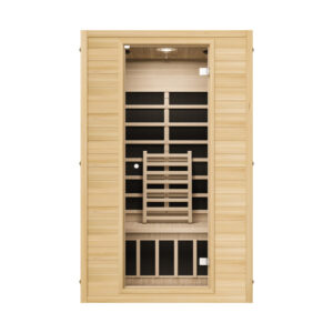 Sauna Toronto: Anch.120 x P.90 x A.190 
Capacidade: 02 pessoas